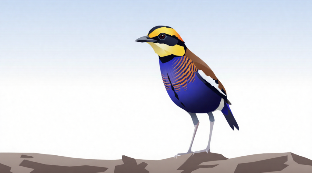 The Rainforest’s Introverted Artist: The Malayan Banded Pitta