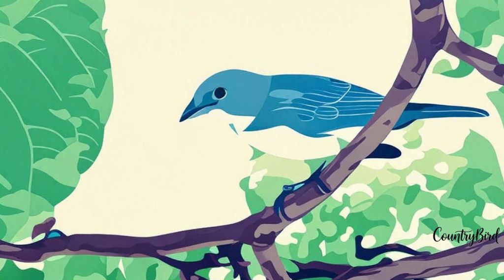 The Blue-gray Tanager: The Bird World's Painter with a Leaky Brush