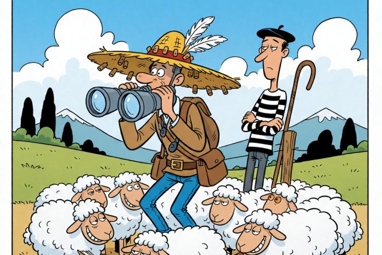 Sheep, Shepherds & Serins: A Feather-Brained Adventure in Provence