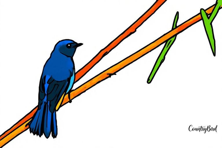 The Large Niltava: The Rainforest’s Dapper Blue Gentleman and His “Cinderella” Missus