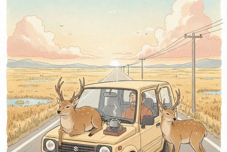 The Zen and the Art of Birdwatching: A Comically Peaceful Trip to Hokkaido's Notsuke Peninsula