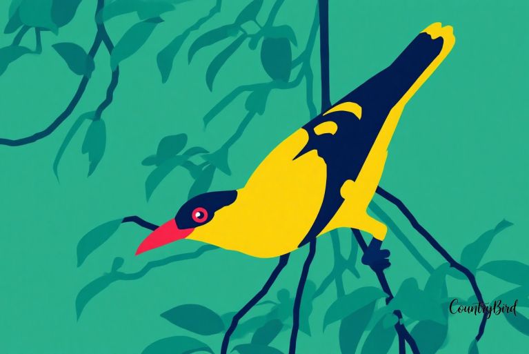 The Black-naped Oriole: When a Fashion Icon Has a Voice Like a Rusty Hinge