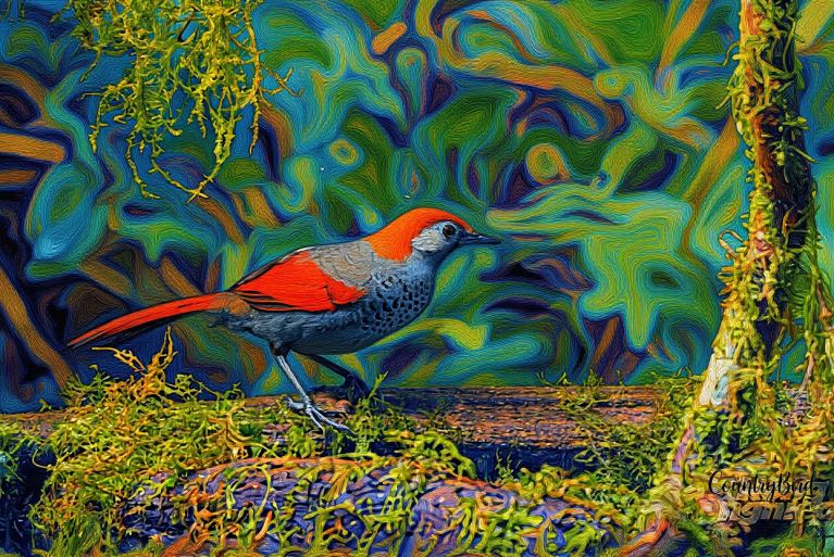 The Red-tailed Laughingthrush – Nature’s Noisy, Ginger Drama Queen