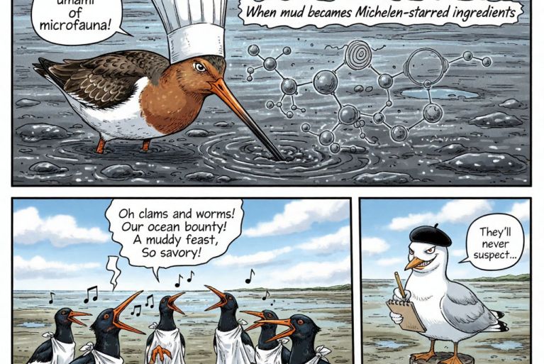 Wadden Sea Bird Carnival: When the Mudflats Turn Into Feathered Las Vegas