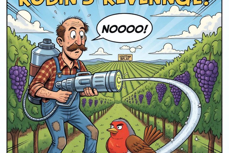 Pour One Out for the Birds: How My Winery Became an Avian Nightclub