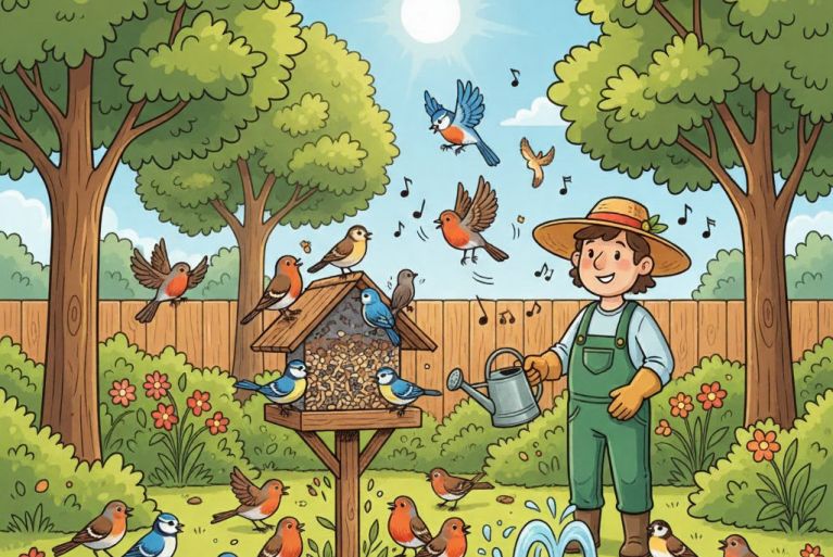 How to Build a Bird-Friendly Backyard: From Feeders to Native Plants
