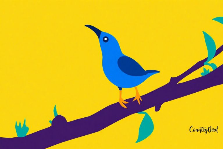 The Shining Honeycreeper – Nature’s Sassy Blueberry