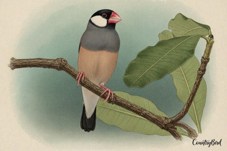 The Java Sparrow: Nature's Tiny Rice Bandit